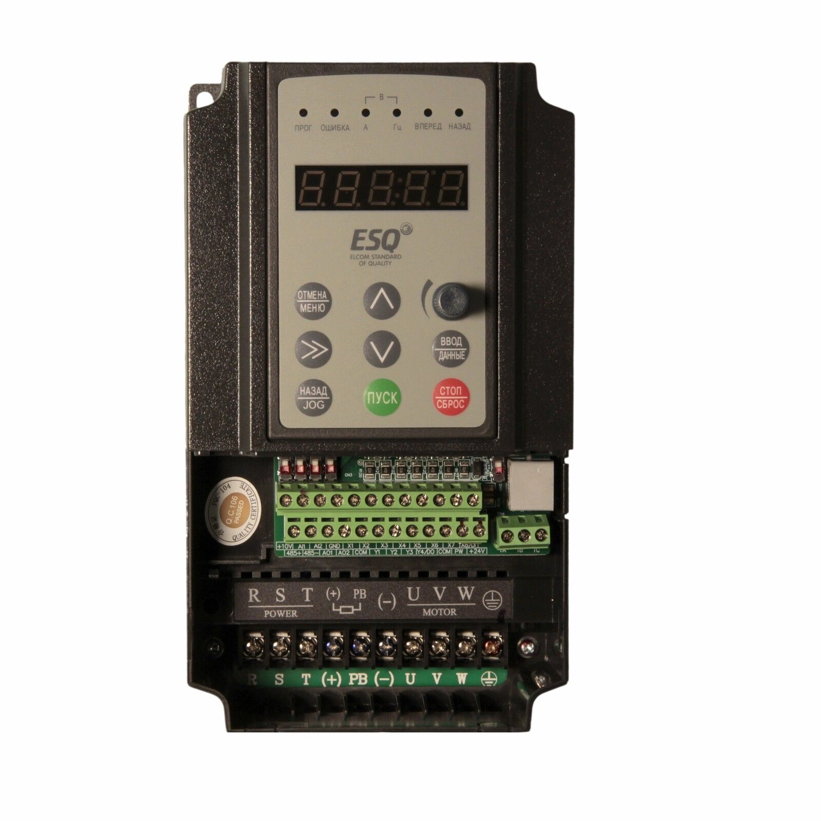 Частотный преобразователь ESQ-600-4T0037G/0055P 3.7/5.5кВт 380-460В купить в интернет-магазине