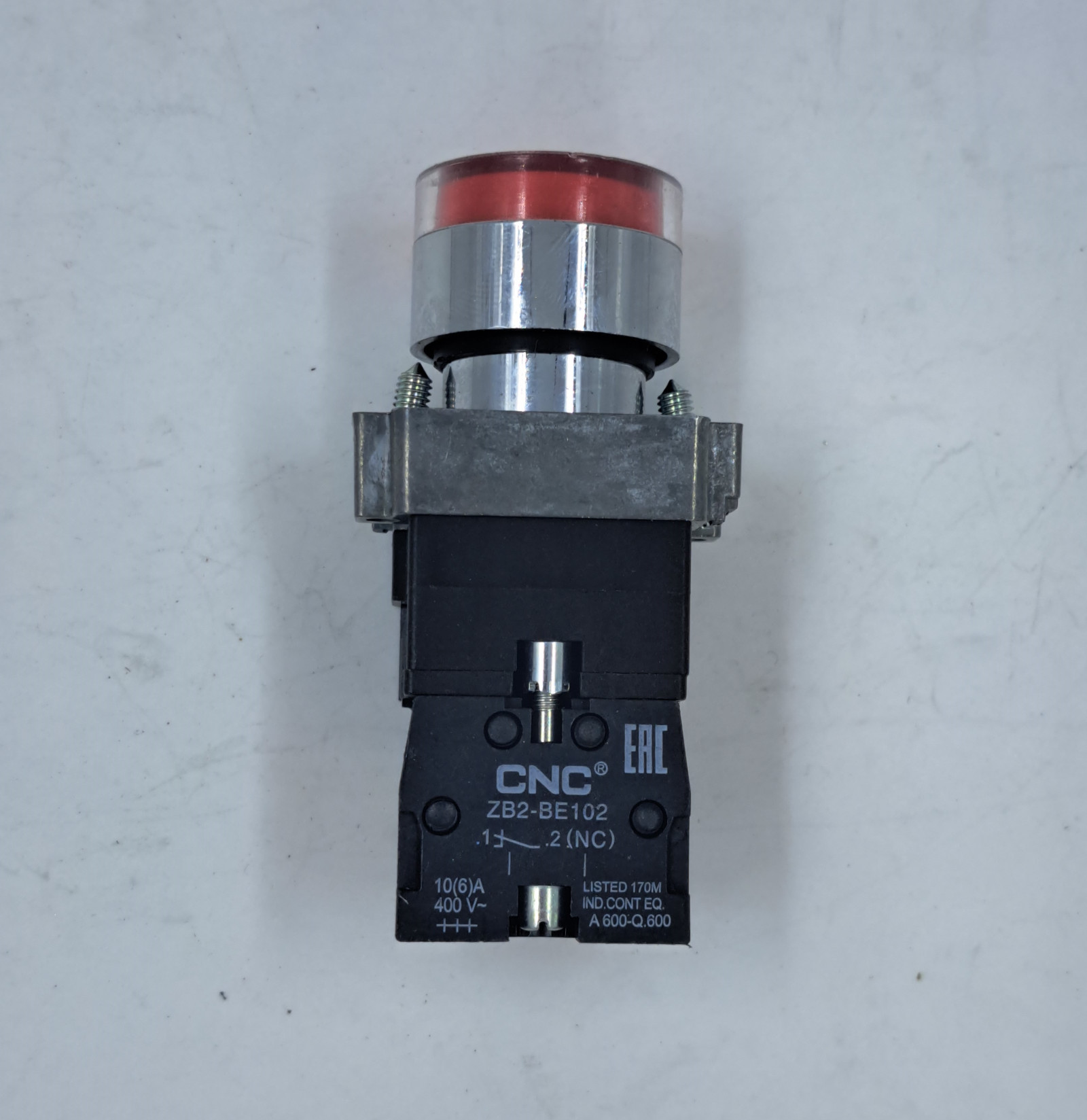 LAY5-BWF3462 AC/DC6.3 красная 1НЗ IP65 купить в интернет-магазине