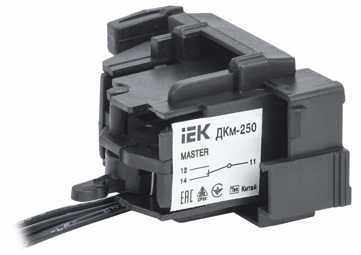 Контакт дополнительный ДКм-250 (ДКм-35) MASTER IEK купить в интернет-магазине