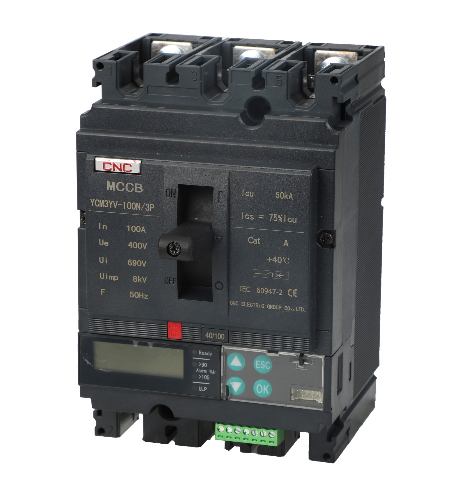 YCM3 YV 400N 3P 400А 50кА купить в интернет-магазине