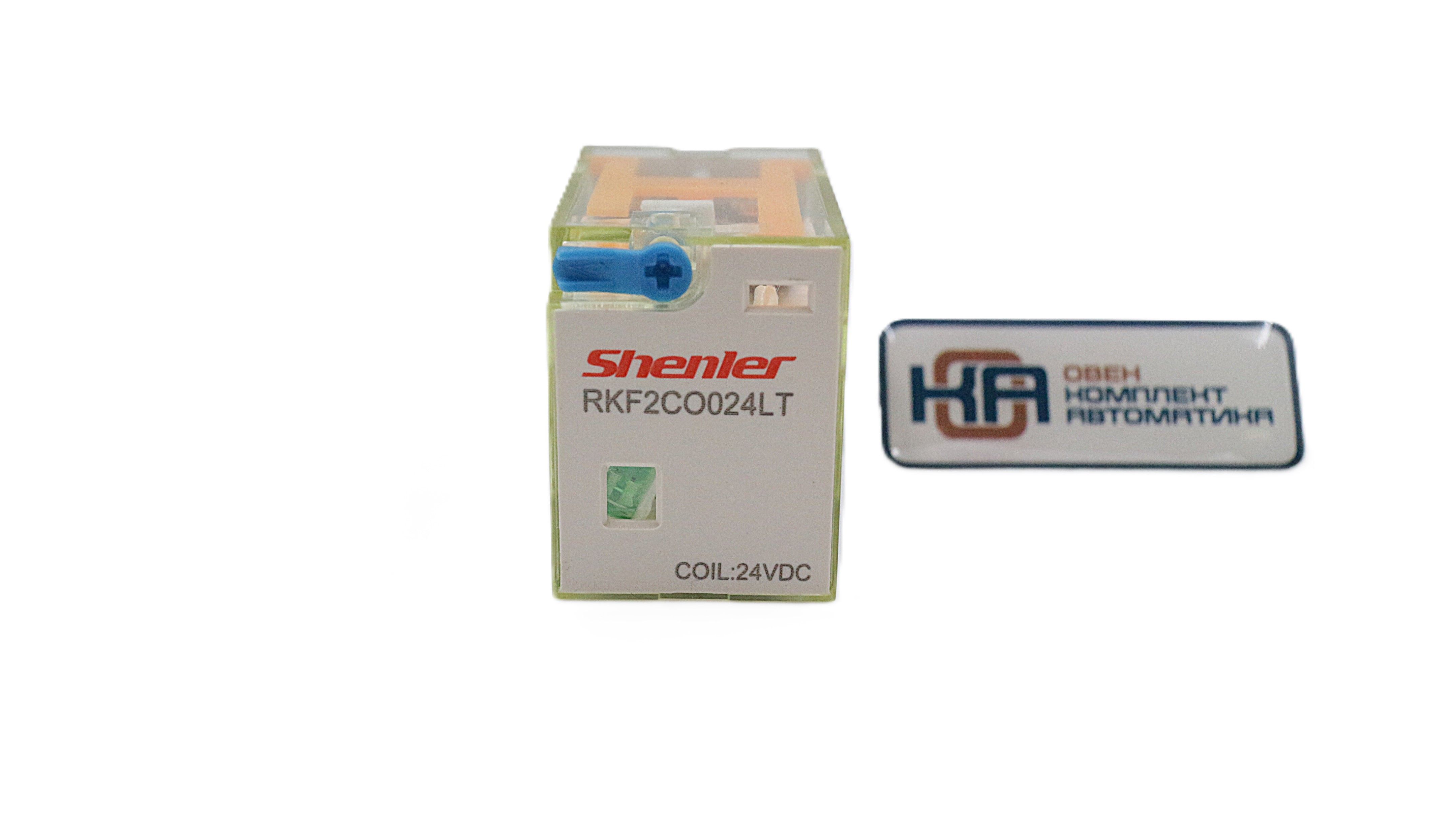 Промежуточное реле Shenler RKF2CO024LT 24VDC 12A 2СО купить в интернет-магазине