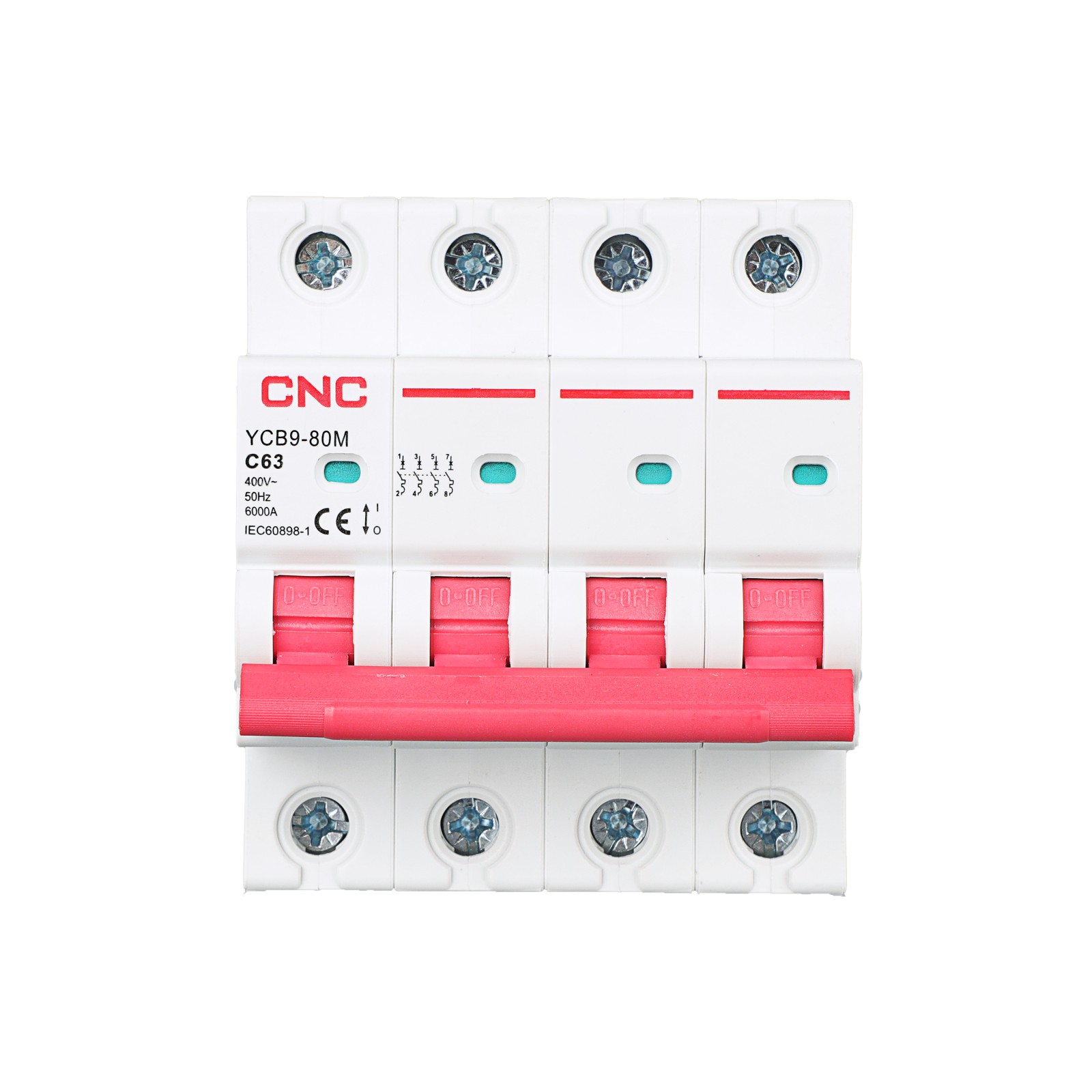 YCB9-80M 50А 4P 10кА C купить в интернет-магазине