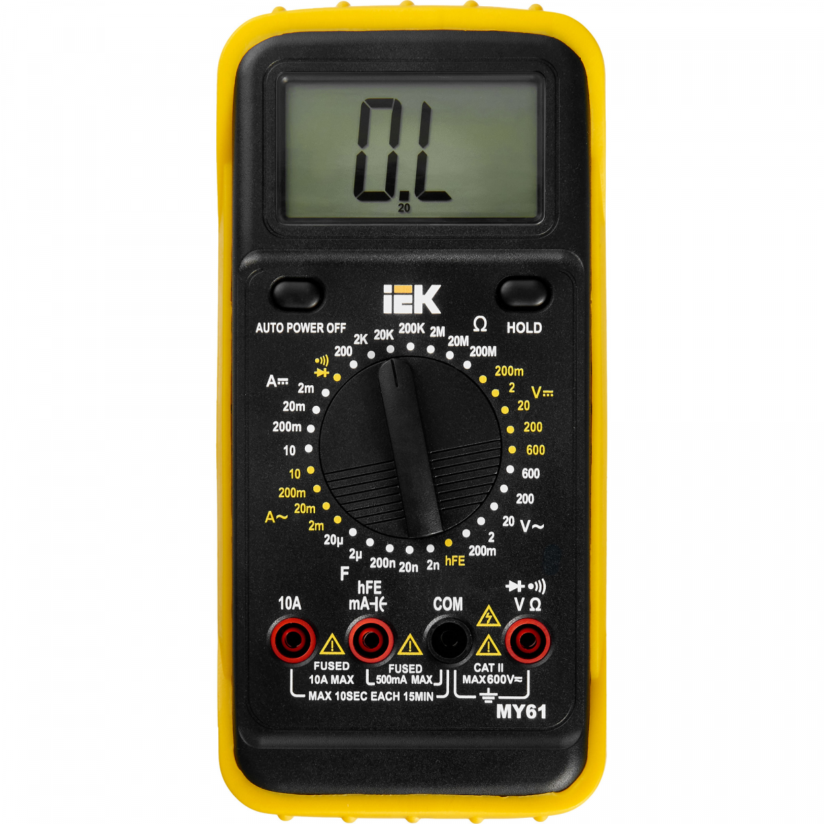 Мультиметр цифровой PROFESSIONAL MY61 IEK купить в интернет-магазине