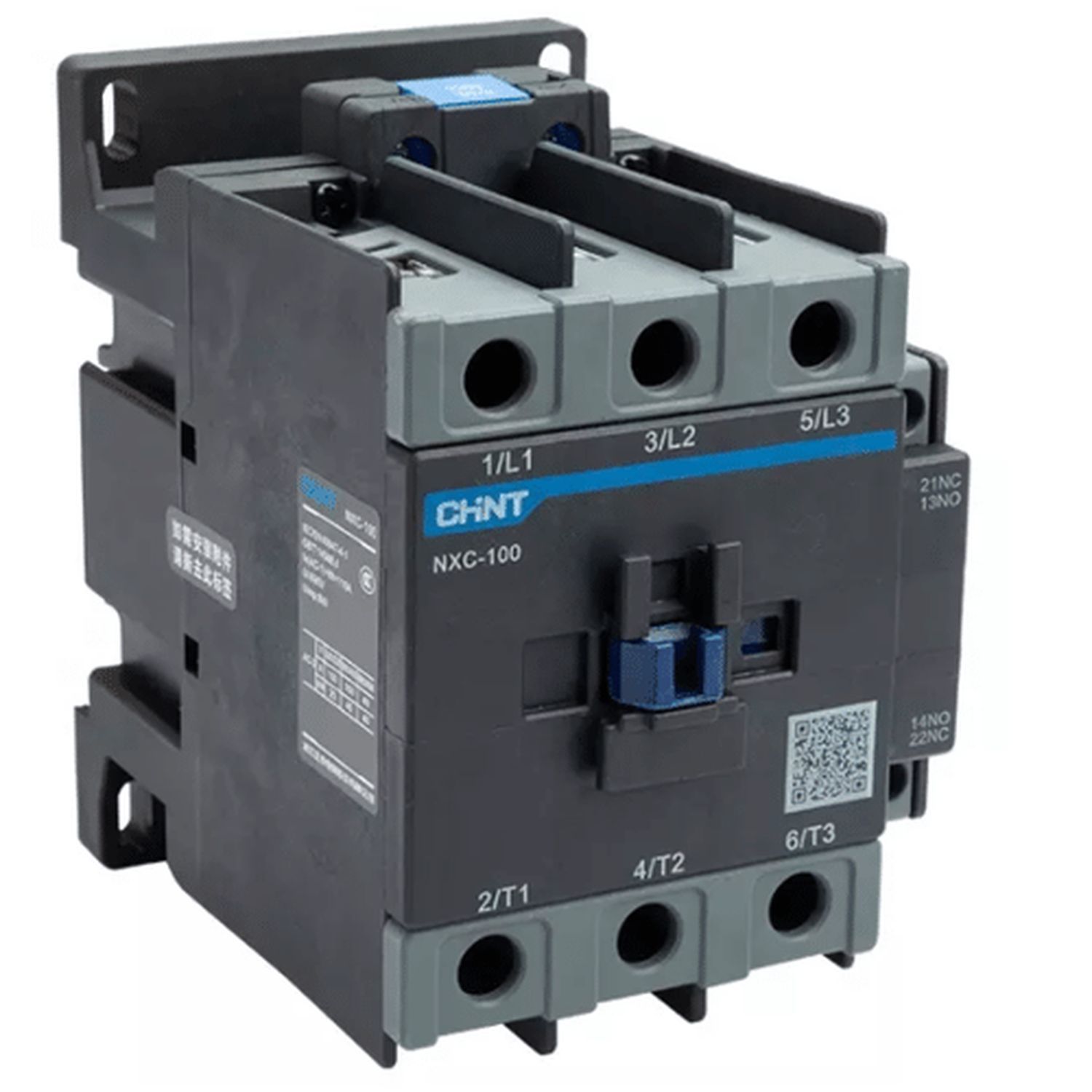 Контактор NXC-100 3P 100A AC24B (50/60Гц) 1НО+1НЗ (R) купить в интернет-магазине