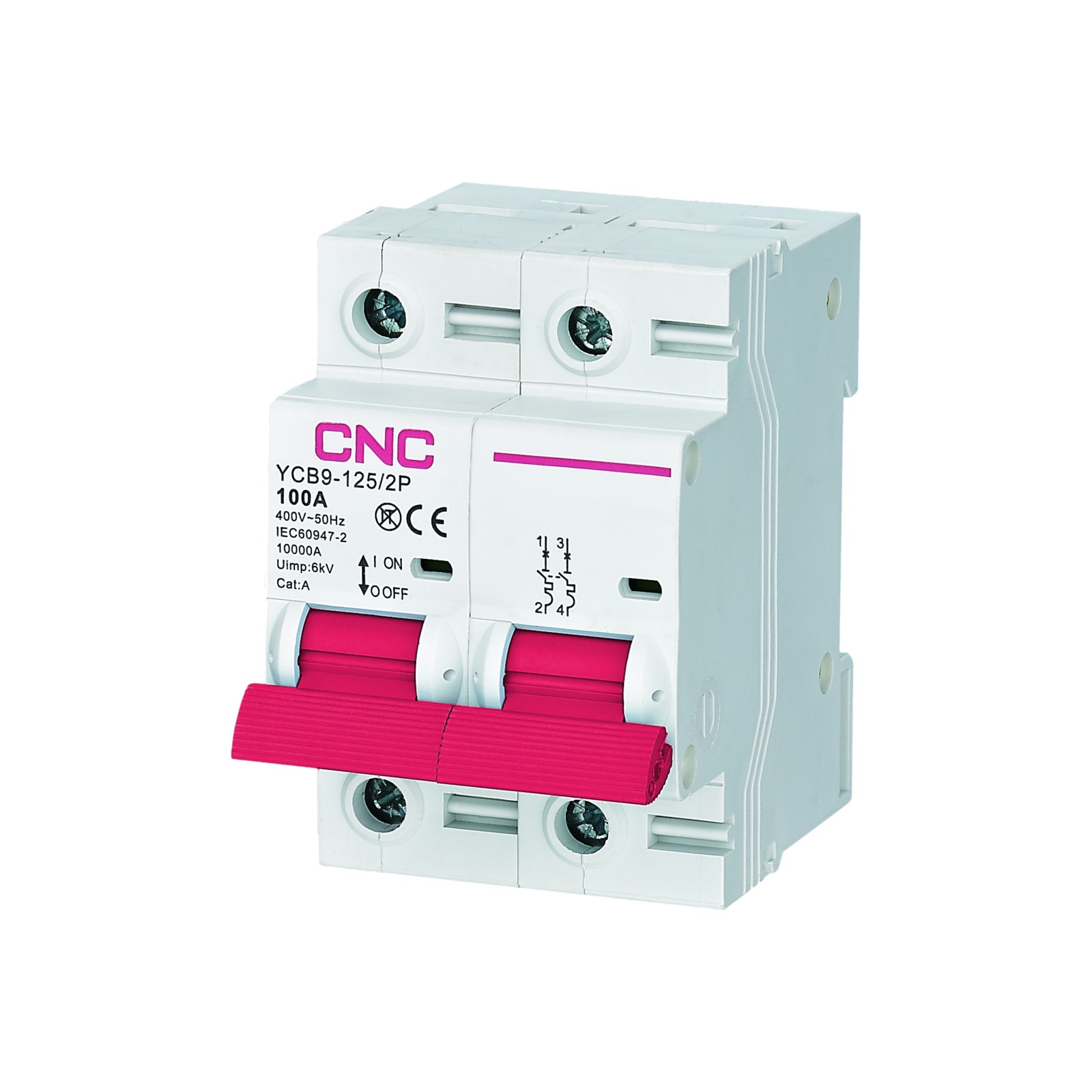 YCB9-125 63А 2P 10кА D купить в интернет-магазине