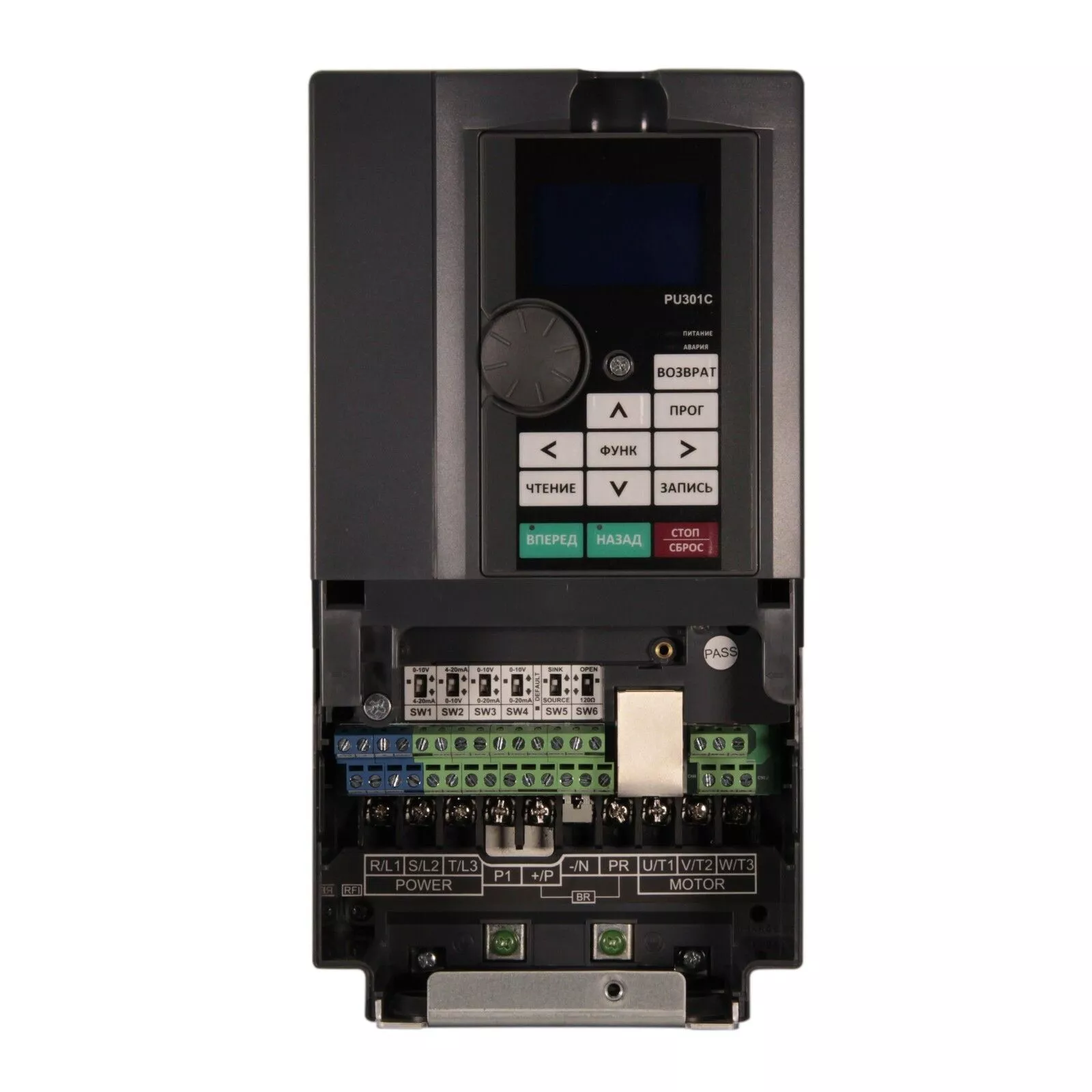 Частотный преобразователь ESQ-A3000-043-0.75K/1.5KF 0.75/1.5кВт, 380-480В купить в интернет-магазине