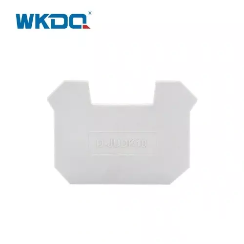 Торцевая пластина D-JUDK4 для клемм серая WONKE ELECTRIC купить в интернет-магазине