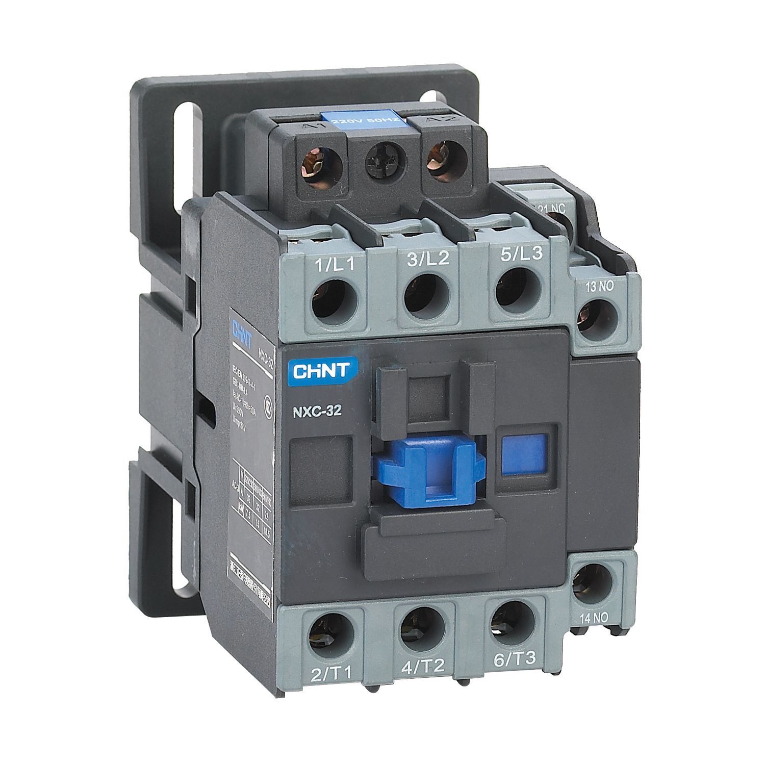 Контактор NXC-40 3P 40A AC220B (50Гц) 1НО+1НЗ (R) купить в интернет-магазине