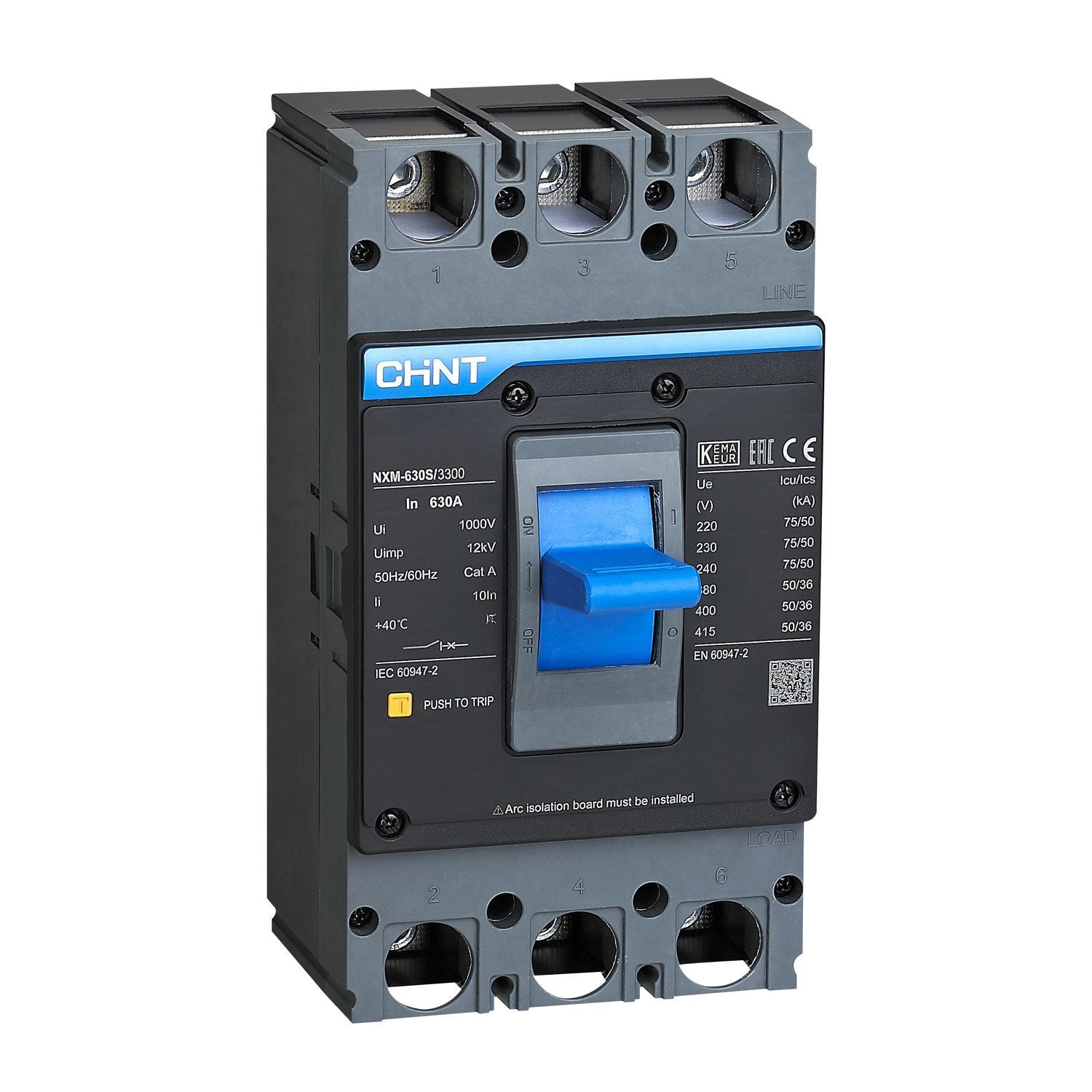 Авт. выкл. NXM-630H/3P 630А 70кА (R) купить в интернет-магазине