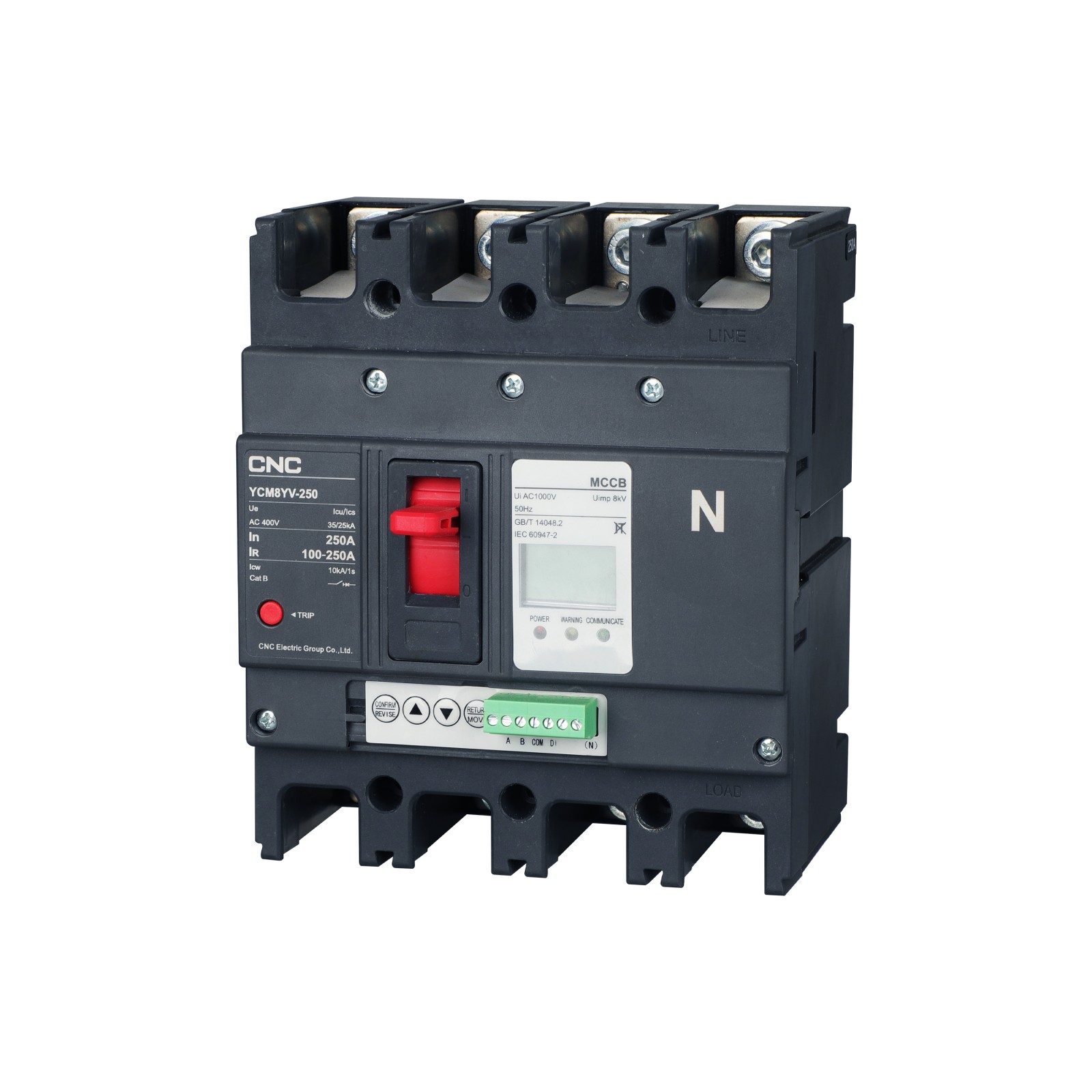 YCM3 Y 250N 4P 250А 50кА купить в интернет-магазине