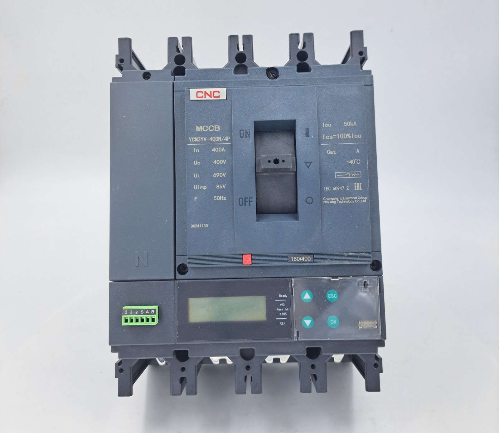 YCM3 YV 400N 4P 400А 50кА купить в интернет-магазине