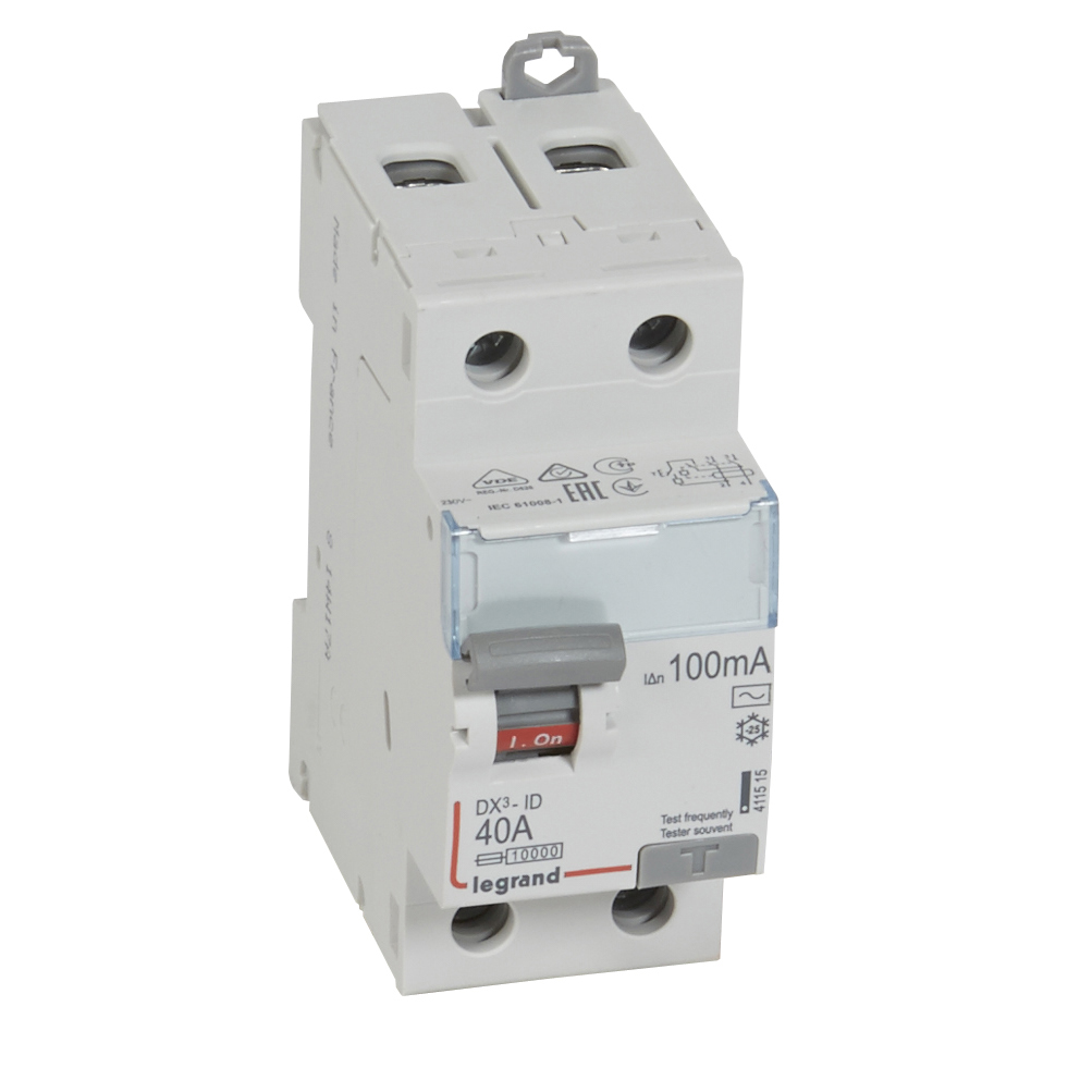 ВДТ DX3 2П 40А 100мА-AC LEGRAND купить в интернет-магазине