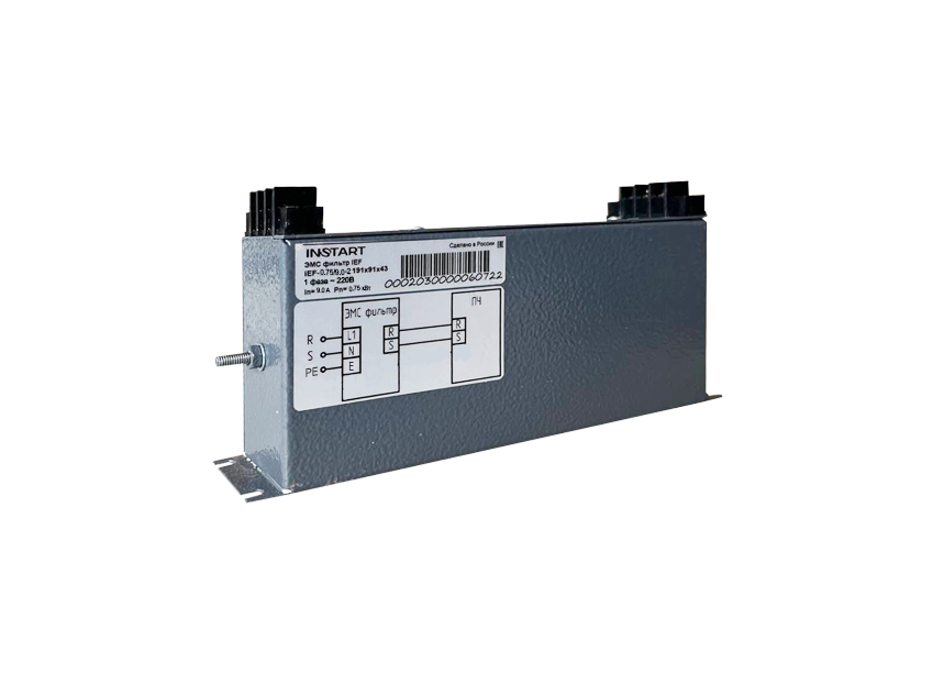 IEF-0.4/5.0-2 168x50x46 Сетевой ЭМС фильтр купить в интернет-магазине
