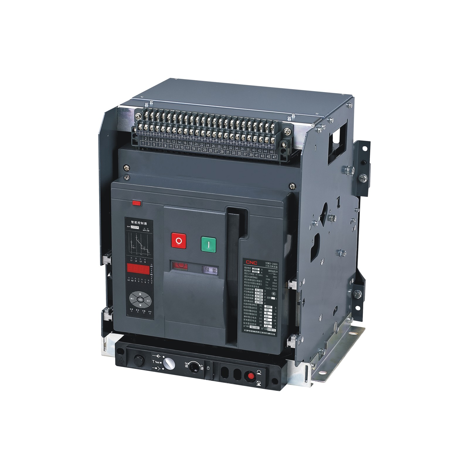 YCW3 1600/400A/65kA/3P/F/2M/M220/MX220/4CO/Frame купить в интернет-магазине