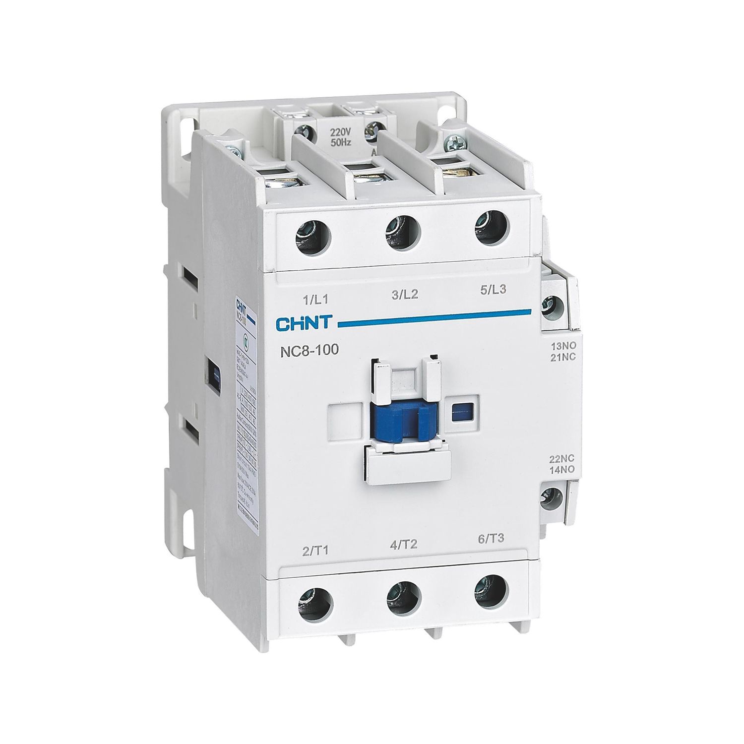 Контактор NC8-100/W 3P 100А AC/DC (24~60В) 1НО+1НЗ (R) купить в интернет-магазине