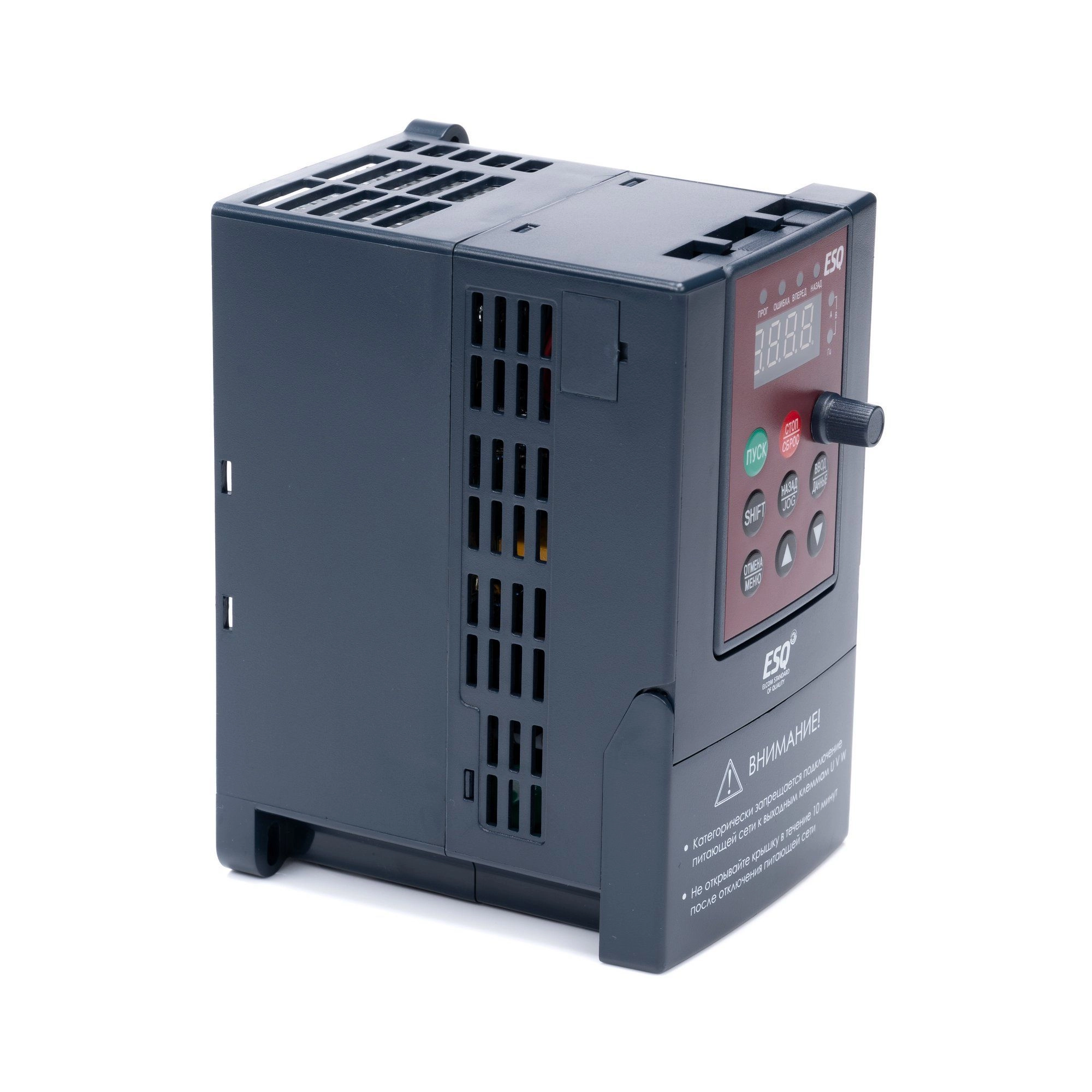 Частотный преобразователь ESQ-A200-2S0007 0.75кВт 200-260В (для однофазного двигателя) купить в интернет-магазине