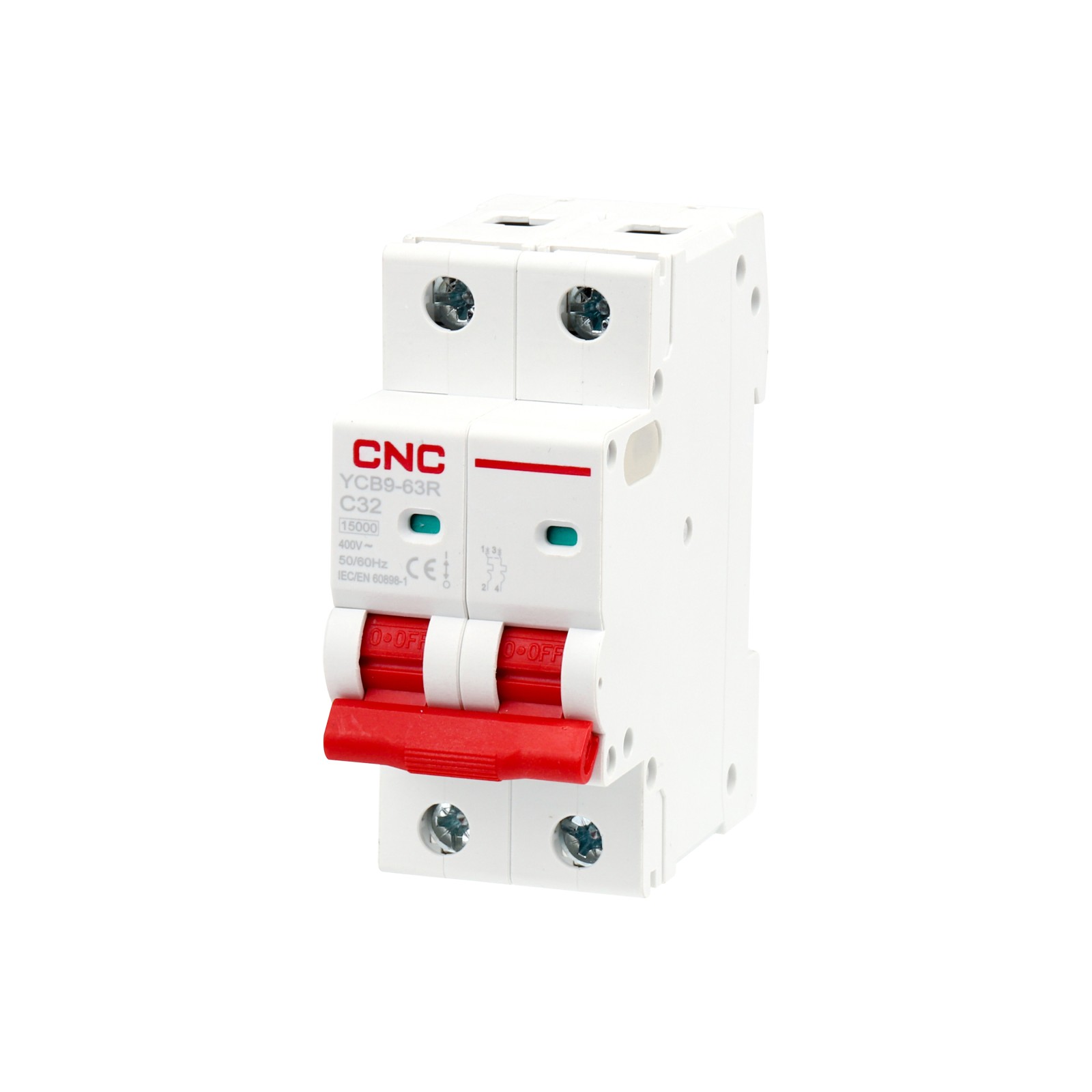 YCB9-63R 10А 2P 15кА C купить в интернет-магазине