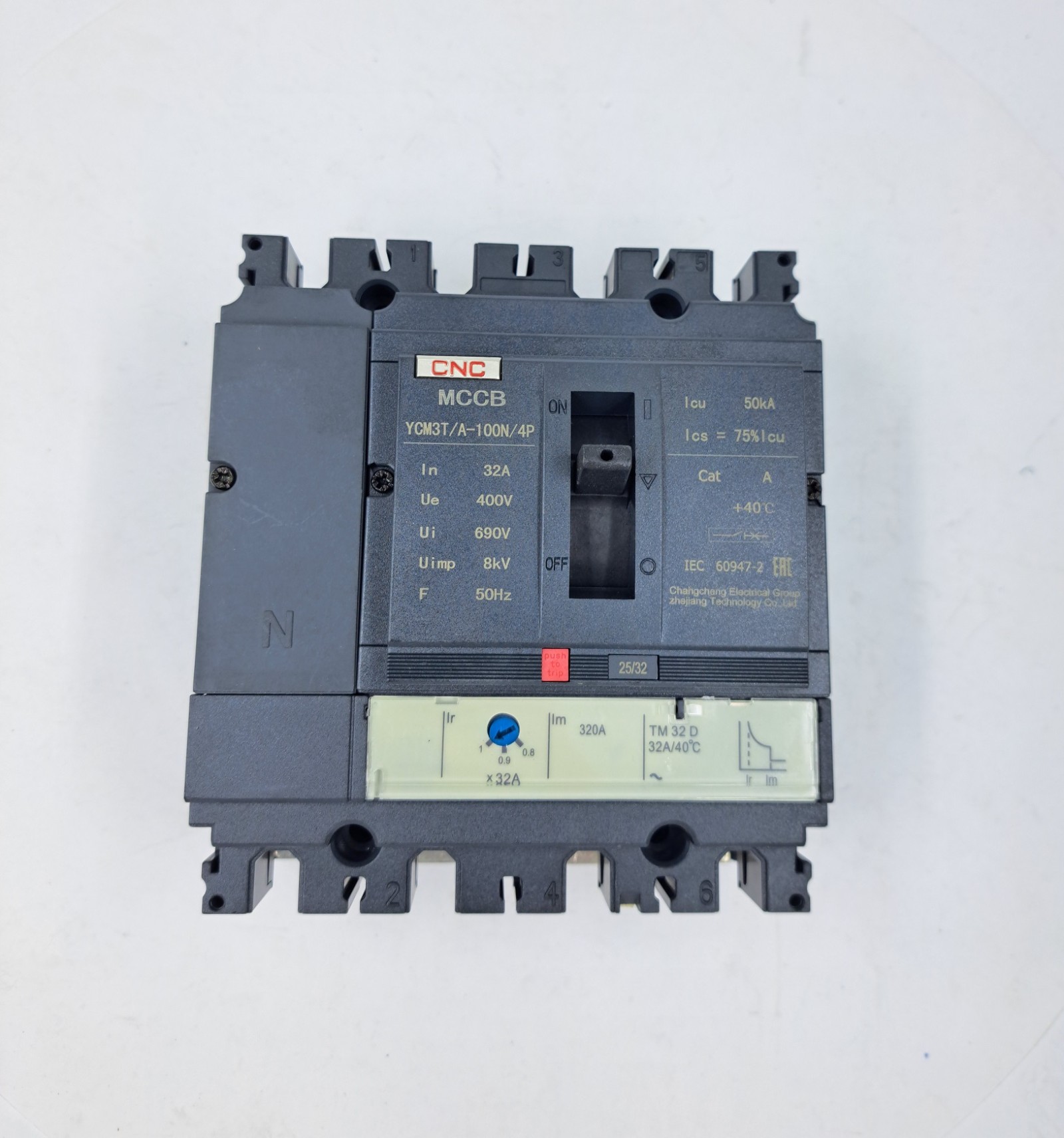 YCM3 T/A 100H 4P 80А 85кА купить в интернет-магазине