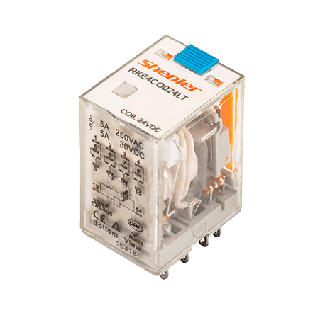 Промежуточное реле Shenler RKE4CO220LTD1 4CO 5A 220VDC купить в интернет-магазине