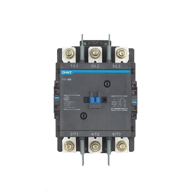Контактор NXC-500 3P 500A AC/DC380-415B (50Гц) 2НО+2НЗ (R) купить в интернет-магазине