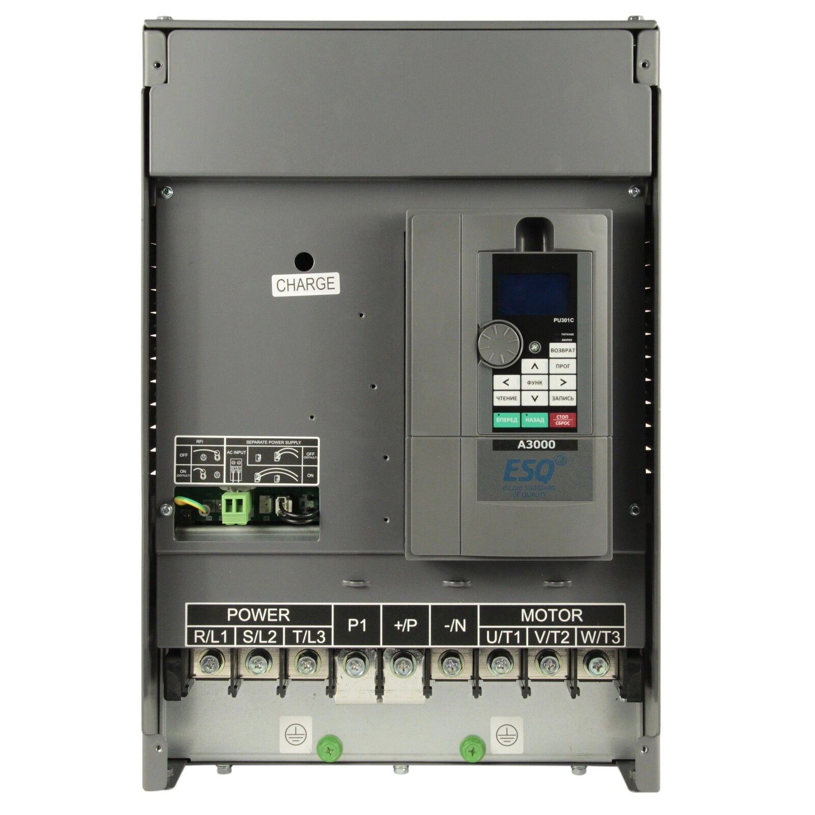 Частотный преобразователь ESQ-A3000-043-75K/90KF 75/90кВт 380-480В купить в интернет-магазине