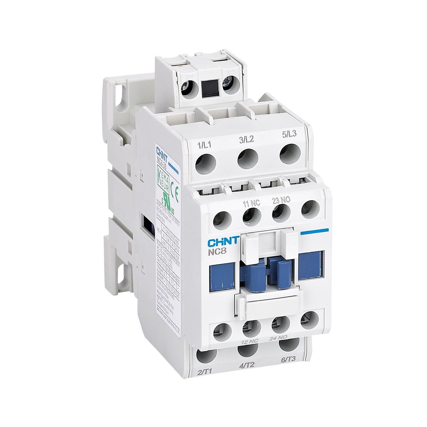 Контактор NC8-38/W 3P 38А AC/DC (24~60В) 1НО+1НЗ (R) купить в интернет-магазине