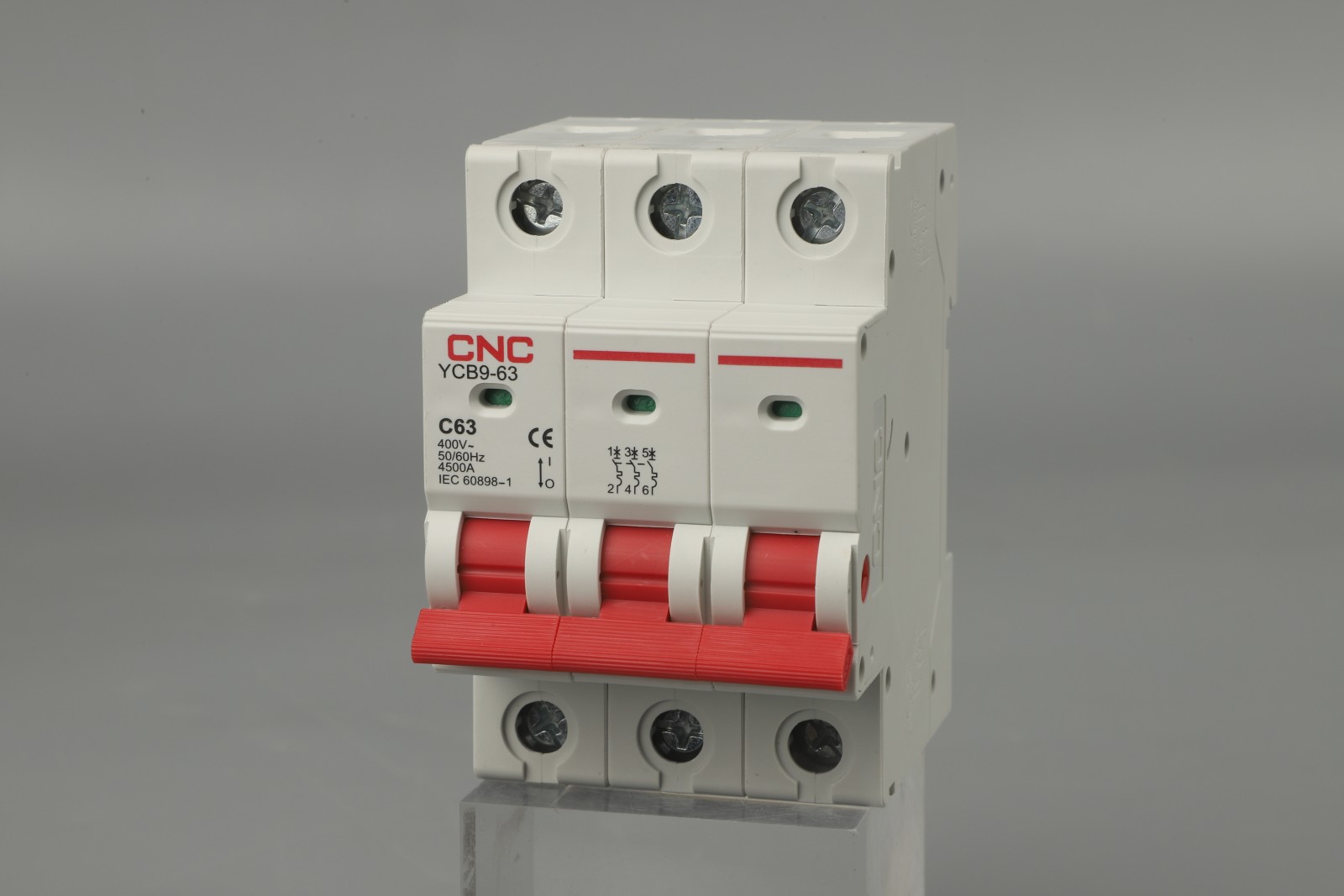 YCB9-63 6А 3P 4,5кА C купить в интернет-магазине