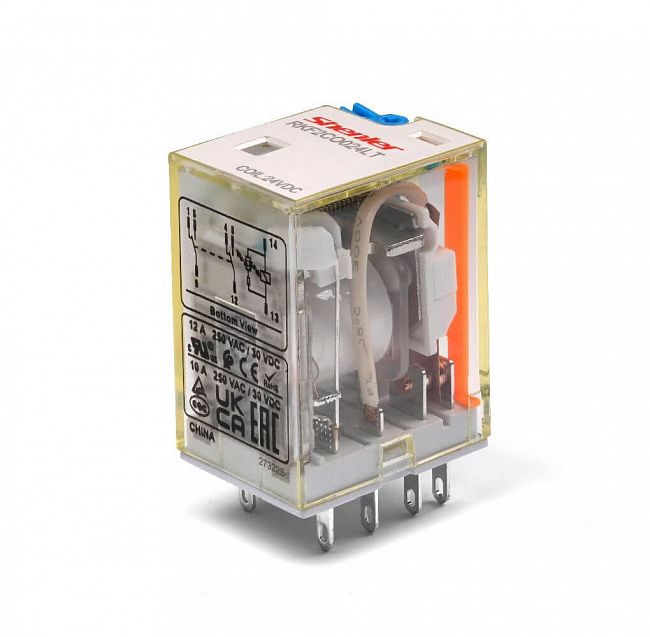 Промежуточное реле Shenler RKF4CO220LTM 4CO 6A 220VDC купить в интернет-магазине