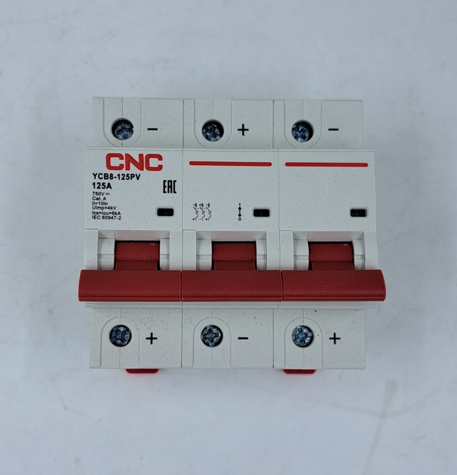 YCB8-125PV 3P 80A DC750 купить в интернет-магазине