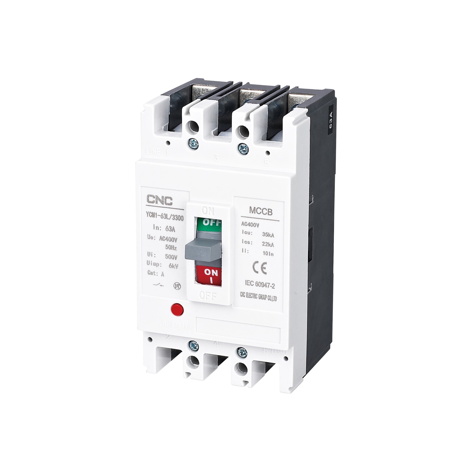 YCM1 63M 40A 3P MA 50кА купить в интернет-магазине