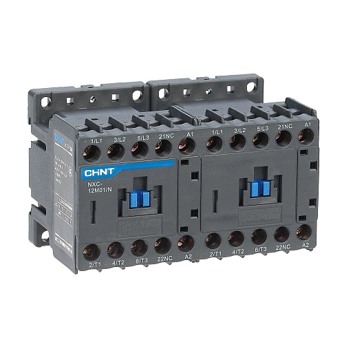 Контактор NXC-12M/4/N реверс. 4P(4НО) 12А AC220B (50/60Гц) (R) купить в интернет-магазине