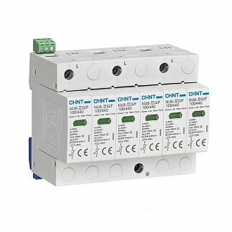 УЗИП NU6-IIG 3P In=40кА Im=100кА Uc=440B (класс II) купить в интернет-магазине