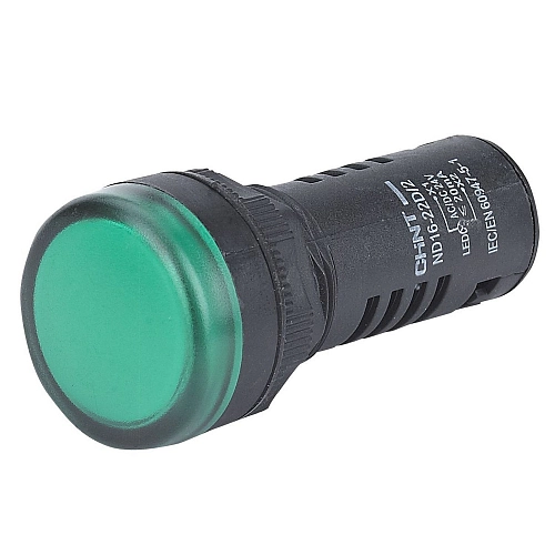 Индикатор световой ND16-22D/2 зеленый AC/DC230В (R) купить в интернет-магазине