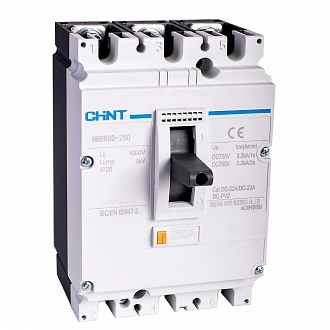 Выключатель-разъединитель NM8NSD-250 DC 2P (R) купить в интернет-магазине