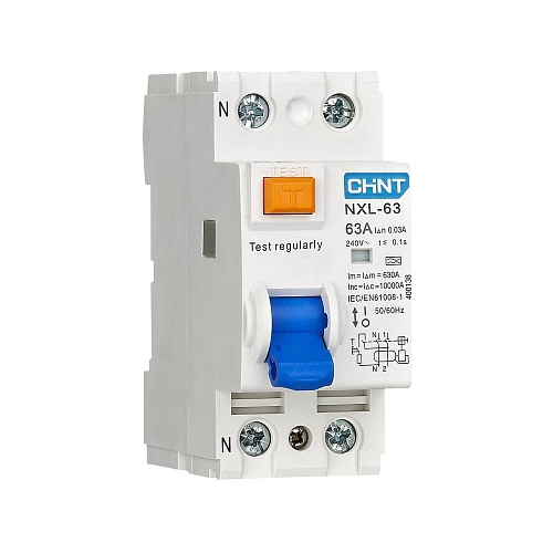 ВДТ (УЗО) NXL-63 2P 25А 30мА 6кА тип A AX (R) купить в интернет-магазине