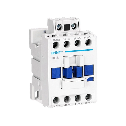 Контактор NC8-18/22/W 4P(2НО+2НЗ) 18А AC/DC (24~60В) (R) купить в интернет-магазине