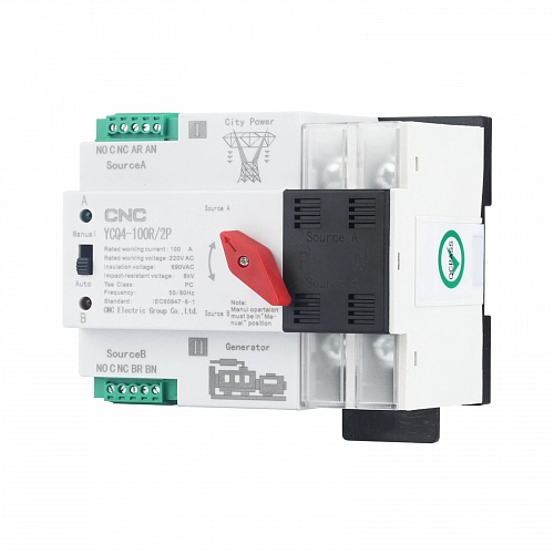 YCQ4-100R/2P 63A купить в интернет-магазине